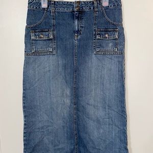 Old Navy Jean Skirt